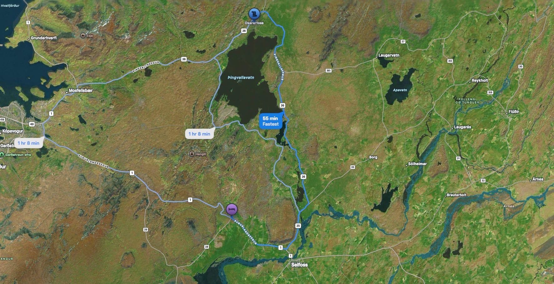 Greenhouse Hotel kort