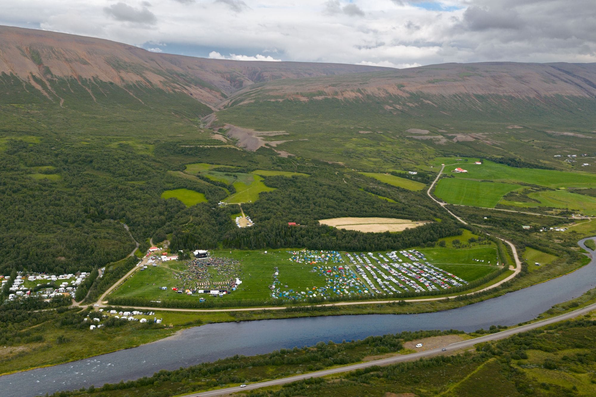 Festival area