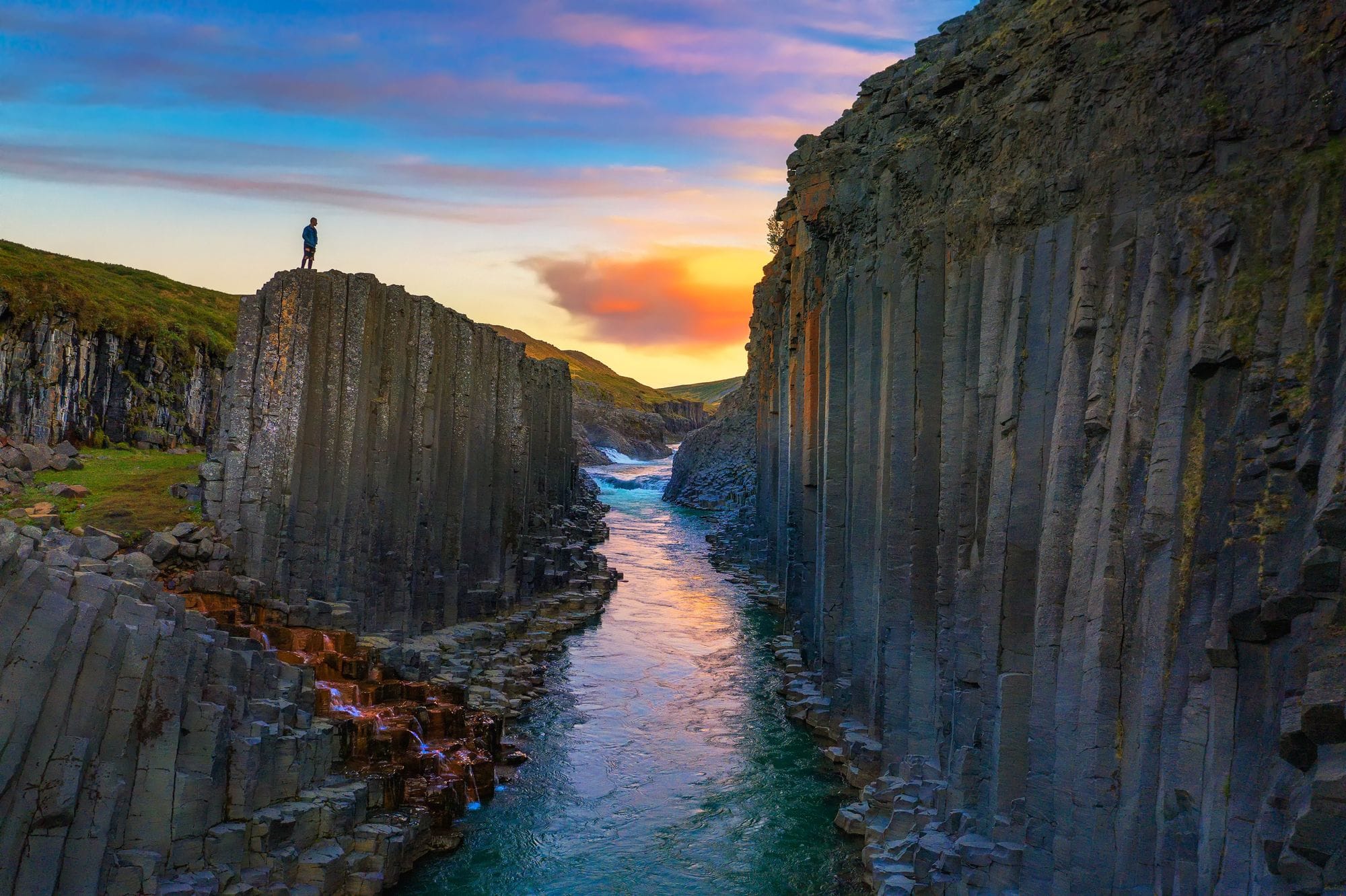 Stuðlagil Canyon East Iceland