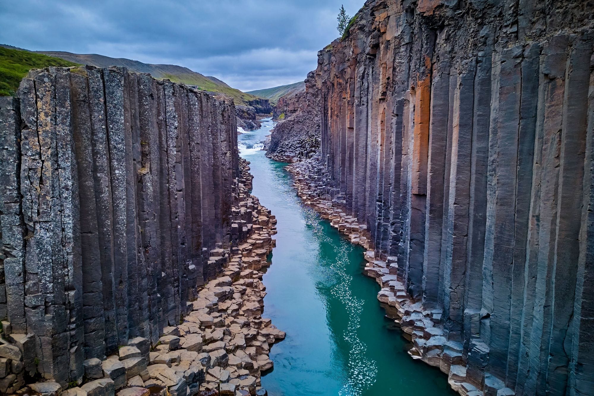 Stuðlagil Canyon East Iceland