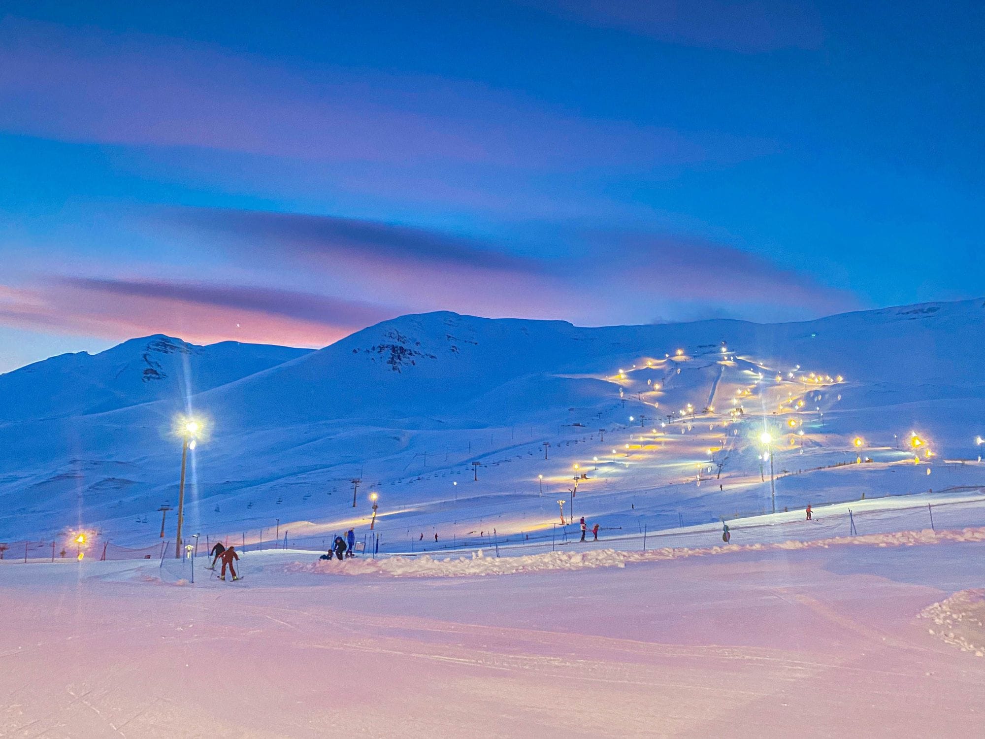Hlíðarfjall Akureyri skiing Iceland